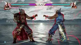 Tekken 7 Practical Wavedash Practice - Meaty Pressure (DESCRIPTION)