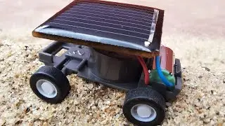 Solar car and solar cockroach  (Toy)