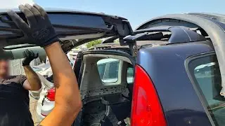 Renaul Espace IV, Tailgate replacement (Back door, Hayon, Fibreglass, Dismantling, parts)