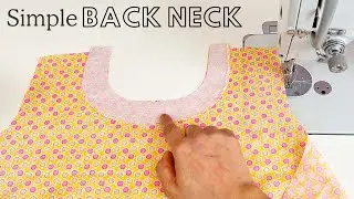 Simple Back Neck Design | How to make Easy & perfect Back Neck Design |
