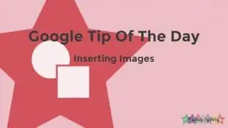Inserting Images in Drawings and Slides