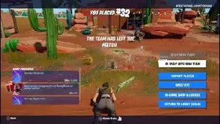Yeah Fortnite's fun