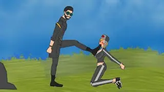 Alok  freefire vs ninja animation 2d