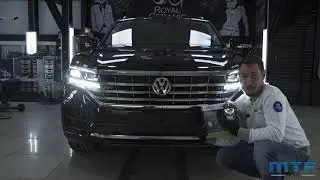 Сравнительный тест света VW Touareg 2020 и BiLED линз DYNAMIC VISION 3