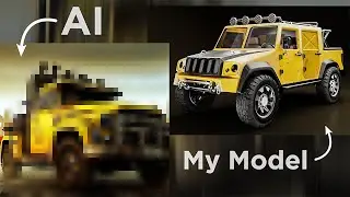 3D ARTIST VS DALL-E | 3D Art Challenge