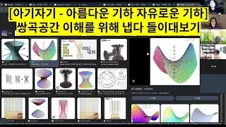 [아기자기] 쌍곡공간 이해를 위해 냅다 들이대보기