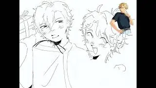 Arashi x Adonis ( Ensemble Stars Speedpaint )
