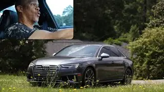DAD LAUNCHES AUDI S4!!!!!!