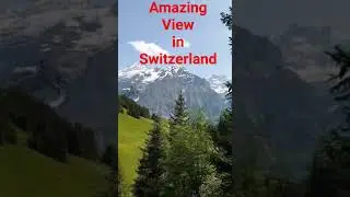 Amazing View in Switzerland #shorts  #tre #satisfying