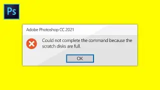 Scratch disk is full in photoshop | Scratch Disks are Full in Photoshop | Fix Scratch Disc in Hindi