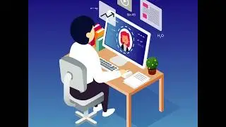 Isometric Education Motion Icon for Website - After Effect Template
