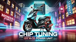 Chip tuning for Honda Forza 125 Abs my21 power unit