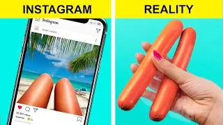 Instagram VS La Réalité! 15 Astuces Photos Avec Ton Téléphone