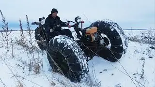 Самодельный вездеход: тест-драйв по пашне и буграм