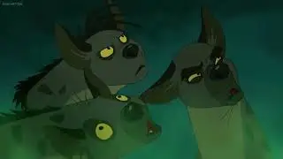The Lion King (1994), but with only Shenzi, Banzai and Ed.