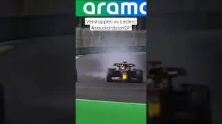Max Verstappen vs Charles Leclerc #saudiarabiangp #f1