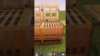 Minecraft Realistic Barbeque Grill 🍖 #shorts #minecraft