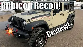 2017 Jeep Wrangler Rubicon Recon Edition: Review!