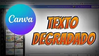 Canva Gradient Text - Free Comic Book Style Text Tutorial