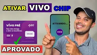 Como CADASTRAR e ATIVAR chip da VIVO | modo MAIS RÁPIDO e FÁCIL Que existe