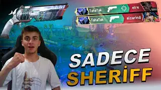SADECE SHERİFF İLE RANKED OYNADIM! KÜFÜR YEDİM! | Valornat