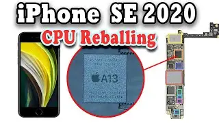 iPhone SE 2020 restarting problem CPU Reballing / iphone se 2020 cpu reballing / noor telecom