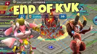 Lords Mobile - Lets burn some castles on KVK. Last hours of KVK on Feng account