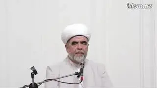 Shayx Muhammad Sodiq Muhammad Yusuf xazratlari O'zga yurtda ishlovchilar haqidagi maruzalari
