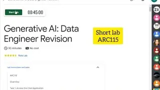 Generative AI: Data Engineer Revision|| ARC115|| Level 3: GenAIus Careers 