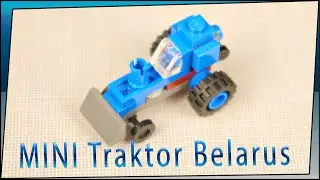 Lego Micro Traktor Belarus Лего микро трактор Беларусь самоделка