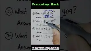 Math Review: Mind Blowing Hacks/Tricks That You Need to Know Part 9#mindblowinghacks #mathtutor
