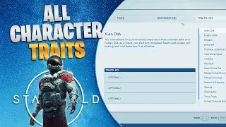 Starfield - All Starter Traits | Character Customization