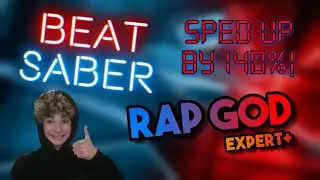 RAP GOD BY EMINEM - EXPERT + (SPED UP BY 140%) + CRAZY COMBO ON FLOWER (FASTER SONG)