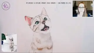 Drawing A Bengal Cat (Subscriber's Pet) - Part 1