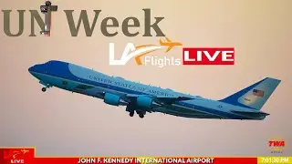 🔴LIVE JFK AIRPORT ACTION! | John F. Kennedy International | Live Plane Spotting