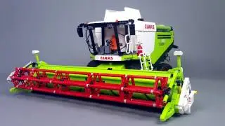CLAAS LEXION 760 harvester in LEGO version by Eric Trax