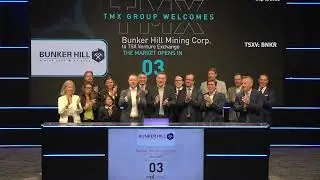 Bunker Hill Mining Corp. Opens the Market Friday, September 8, 2023