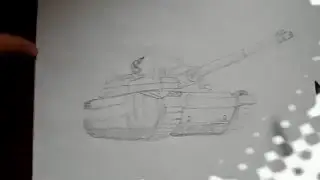 Видео: как нарисовать танк?