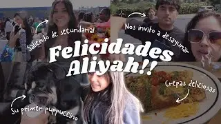 SE VA DE LA SECUNDARIA!! 💕🎉 NOS INVITÓ A DESAYUNAR ☕️🥞 SU PRIMER PUPPUCCINO 🐶🍦