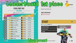 Rider's Republic getting 1st place on Live event Leaderboard