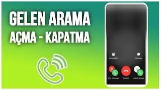 Telefonla Konuşurken Başkasının Aramasını Görme - Çağrı Bekletme Nasıl Yapılır?
