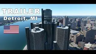 Trailer: Detroit, MI USA | Microsoft Flight Simulator 2020