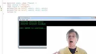 C Programming: Arrays, addresses and pointers