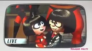 Incredibles 2 Rare Footage / Deleted Scene.
