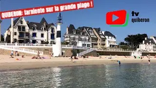 QUIBERON  | 🏊‍♂️  🏖️  Farniente sur la plage  le 1er Juin   |  TV Quiberon 24/7