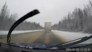 Опережение по снежной каше