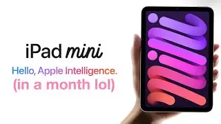Can we please chill a little on the AI marketing, please? (iPad Mini 7)