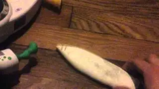 Toy dugout canoe