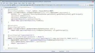 Spring Security 39   Method Security  With @Post Authorize