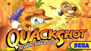 ДОНАЛЬД ДАК | QUACKSHOT: STARRING DONALD DUCK | LEVEL 1 | DruIDeas | LEVEL UP | SEGA